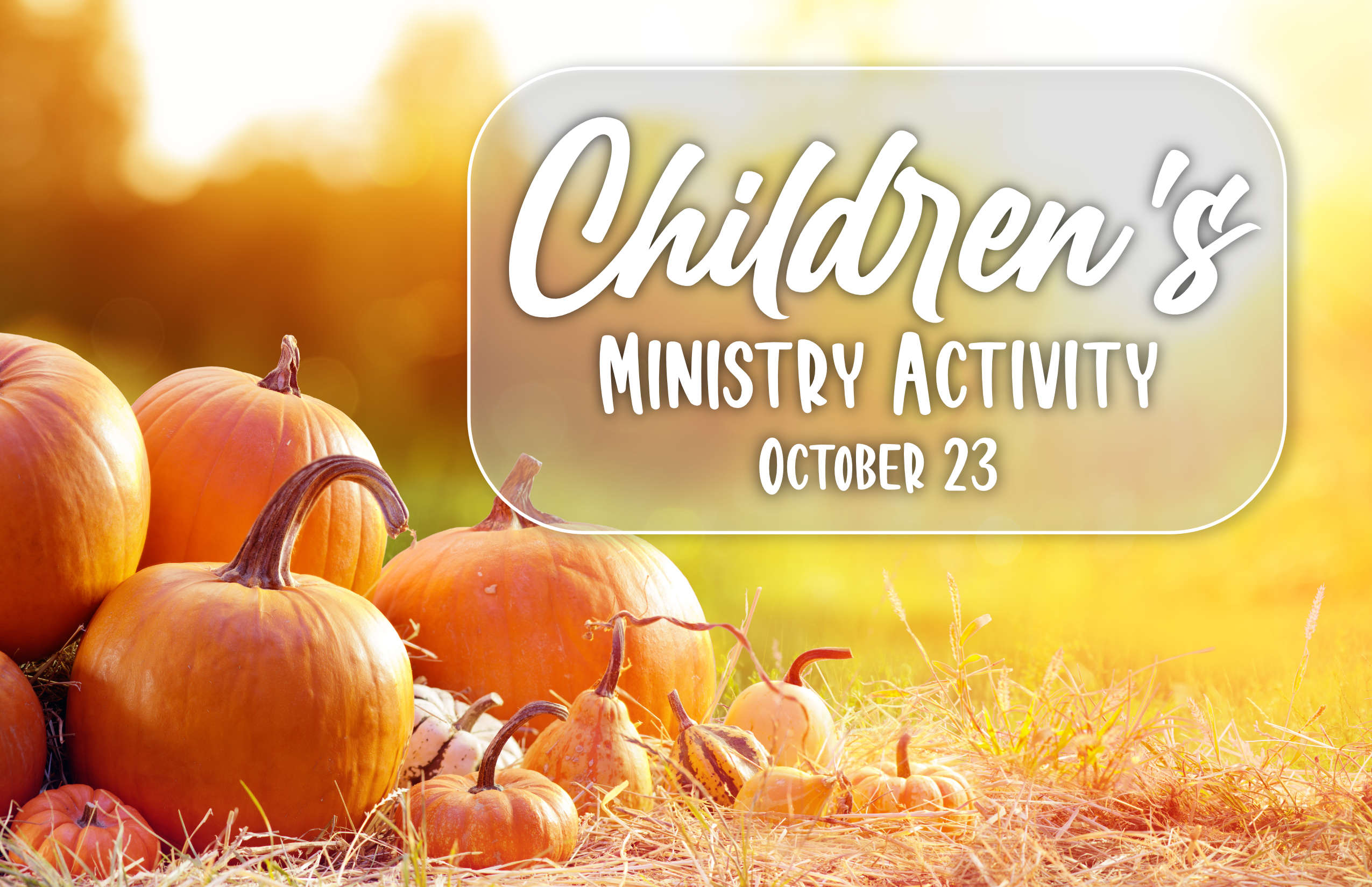 1.6 f Children's Fall Fun Day